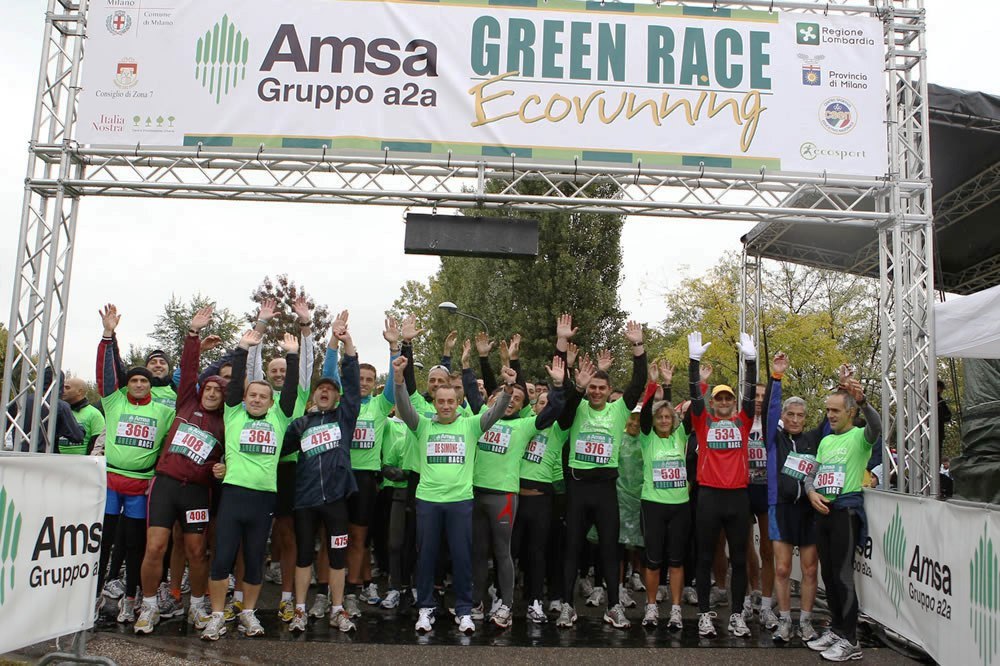 “Green Race”: la pioggia non ferma gli eco-atleti